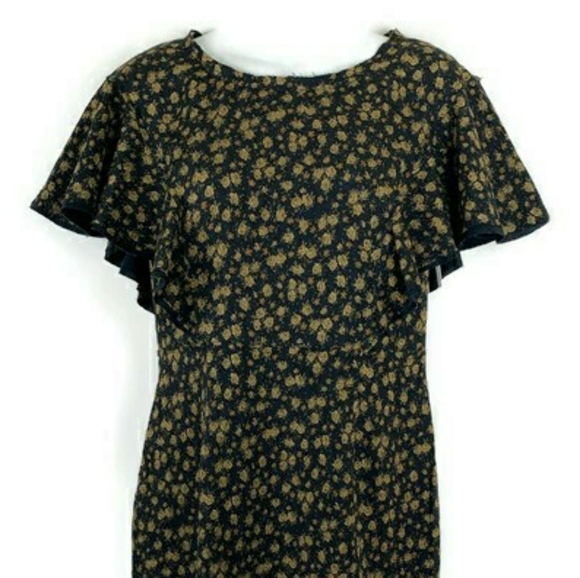 $348 Anthropologie Tracy Reese Dress Sz 8 Flutter - Picture 3 of 10